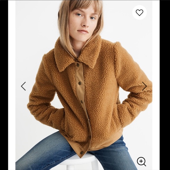 Madewell Jackets & Blazers - NEW Madewell Portland Sherpa fleece jacket